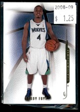 2008-09 SP Authentic Randy Foye Minnesota Timberwolves #9