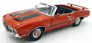 Acme 1/18 Scale Diecast A1805624 - 1972 Oldsmobile 442 W-30 - Flame Orange - Picture 1 of 6