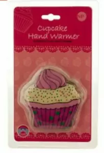 New Self Heating Reusable Cupcake Hand Warmer - NIB - 3.5" x 3.25" - Bild 1 von 1