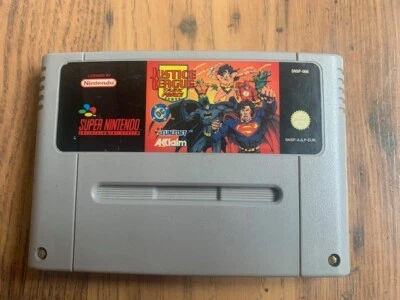 Justice League Task Force Nintendo SNES cart only - Image 1 of 4
