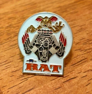 RARE Vintage 1988 CHEVY RF Ed "Big DADDY" Roth RAT FINK Lapel Pin - Picture 1 of 5