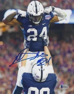 Autographed Miles Sanders Penn State 8x10 Photo with Beckett COA - Picture 1 of 1