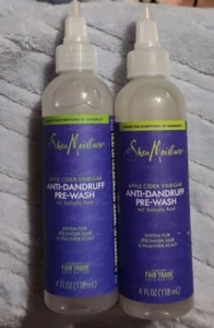 2X Shea Moisture Apple Cider Vinegar Anti-Dandruff Pre-Wash 4 oz each - Picture 1 of 1