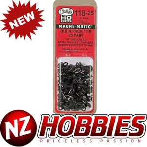 Kadee #118-25 Großpackung (25 Paar) SF Regalkopf Medium Schnurrhaarkupplung - Bild 1 von 5