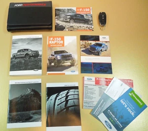 2019 FORD F-150 F-150 RAPTOR  OWNERS MANUAL SET MINT WITH SPARE REMOTE FOB - Bild 1 von 10