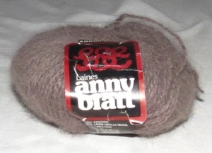 Anny Blatt Angora Wool Yarn Colour 1233 Donkey Brown New - Picture 1 of 2