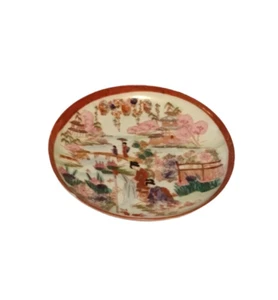 Vintage handbemalte Untertasse Geisha Ware Porzellan Japanese Tea Time - Bild 1 von 6