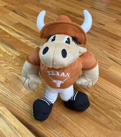 University of Texas Longhorns Mascot Plush Bevo Bull 13" Toy Factory Licensed UT Cover