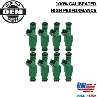 OEM x8 Bosch Fuel Injectors For Pontiac Firebird and TransAm V8's #0280155968 - Image 1 of 4