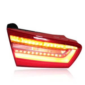 Left Passenger Side Inner LED Rear Tail Light Brake Lamp For Audi A6 C7 2012-16 - Picture 1 of 12