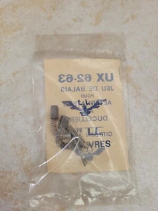 CHARBONS alternateur UX 62 63 DUCELLIER Citroën 2 CV 3CV AMI 6 8 Dyane MEHARI - Bild 1 von 2