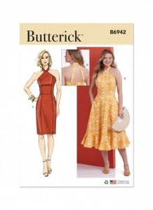 Butterick Paper Sewing Pattern 6942 Dresses - Picture 1 of 3