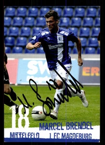 Marcel Brendel Autogrammkarte 1 FC Magdeburg Original Signiert+A 119842 - Imagen 1 de 2