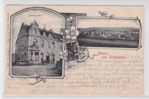 51082 Mehrbild Ak Gruß aus Neuhäusl Gasthof Anker und Totalansicht 1902 - Bild 1 von 1