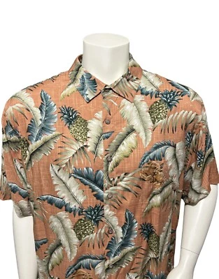 Boca Classics Hawaiian Rayon Shirt Men Size Adult 2XL XXL Button-up Short Sleeve - Image 1 of 4