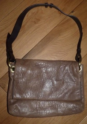 Vintage Taupe Leather JOOP  Shoulder Bag Retro  — 第 1/4 张图片