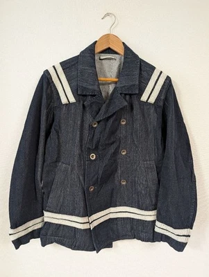 Chaqueta Denim ISSEY MIYAKE HOMBRE Azul Índigo Talla M Buen Estado #EK AFB Foto 1 de 4