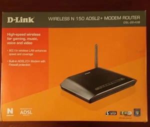 Modem router D-LINK DSL-2640B - Foto 1 di 3