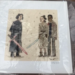 scott c campbell tolle Showdowns Kylo Ren, Rey, Finn, Star Wars erwacht 🤩 - Bild 1 von 2