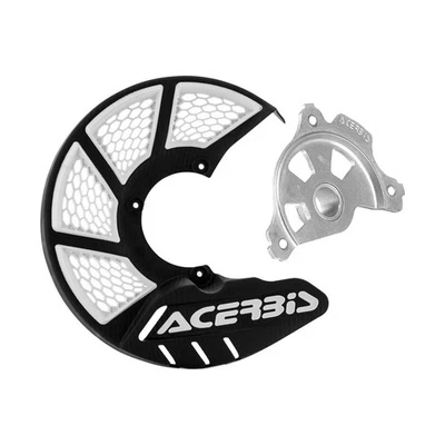 Kit de capa de disco frontal ventilada Acerbis X-Brake preto/branco para YAMAHA - Imagem 1 de 3