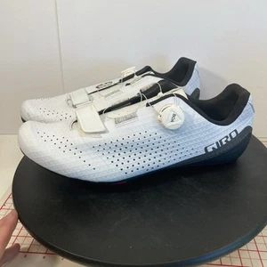 Scarpe senza clip Giro Cadet bici da strada EU 49 US 14,5 bianche SPD e SPD B1 - Foto 1 di 7