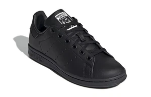 SCARPE ADIDAS STAN SMITH BASSE UNISEX UOMO TAGLIA 7 = DONNA TAGLIA 8,5 NERO/BIANCO NUOVE - Foto 1 di 7