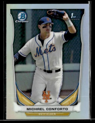 Драфт Боумана 2014 - Хром Рефракторс - #CDP7 Майкл Конфорто - Нью-Йорк Метс - Изображение 1 из 2