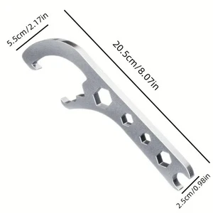 5 Gallonen Kunststoff Farbe Dosenöffner Eimer Öffner Schraubenschlüssel Werkzeug Deckel Entferner - Bild 1 von 6