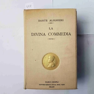DANTE ALIGHIERI DIE GÖTTLICHE KOMÖDIE 1903 HOEPLI Notizen von Scartazzini MIT RIMARIO - Bild 1 von 8