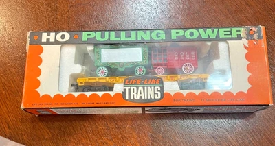 Vintage Life-Like HO  #T-586 Tableau and Dog Wagon  circus car - Image 1 of 4