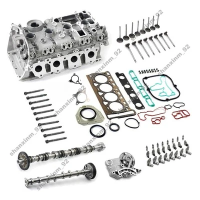 Cylinder Head Camshaft Gaskets Valves Repair Kit for Audi A4 Q5 2.0T CAEB CDNC - Image 1 of 4