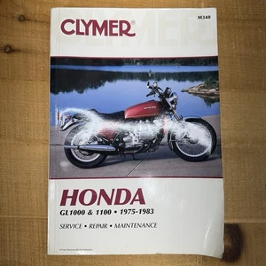 Clymer Honda GL1000 & GL1100 1975-1983 Motorcycle Repair Manual M340 Ships Fast - Afbeelding 1 van 6