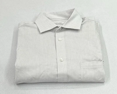 Calvin Klein Men's Wrinkle Free Dress Shirt, White, Size M (15-15.5, 36/37) - Image 1 of 4