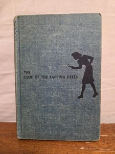 Nancy Drew The Clue Of The Tapping Heels Hardback Carolyn Keene 1939 Vintage - Imagen 1 de 11