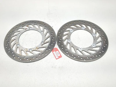 91-02 Juego de discos rotor freno delantero izquierdo y derecho honda st 1100 st1100 Foto 1 de 4