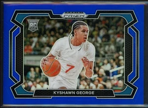 2024 Panini Prizm Draft Picks Kyshawn George #71 Variation Blue Prizm RC  /199 - Picture 1 of 2