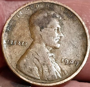 1909-S/S/S Lincoln Wheat Cent!! Look at Pics Closely!! Die Stage E Light M.M. - Picture 1 of 18