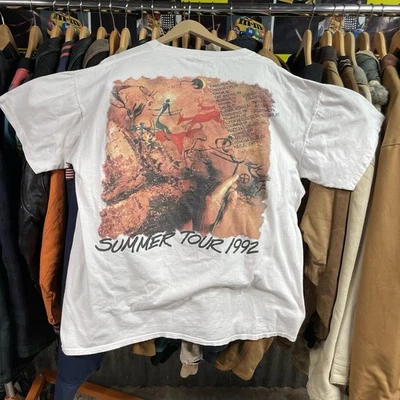 Camiseta Vintage Moody Blues Rock Band 1992 Licenciada Para Brockum XL Distressed - Imagem 1 de 4