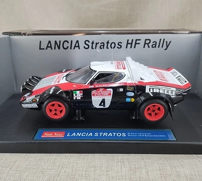 1:18 Sun Star 4508 Diecast Lancia Stratos #4 M Alen 1st 1978 San Remo Rally MINT - Image 1 of 4