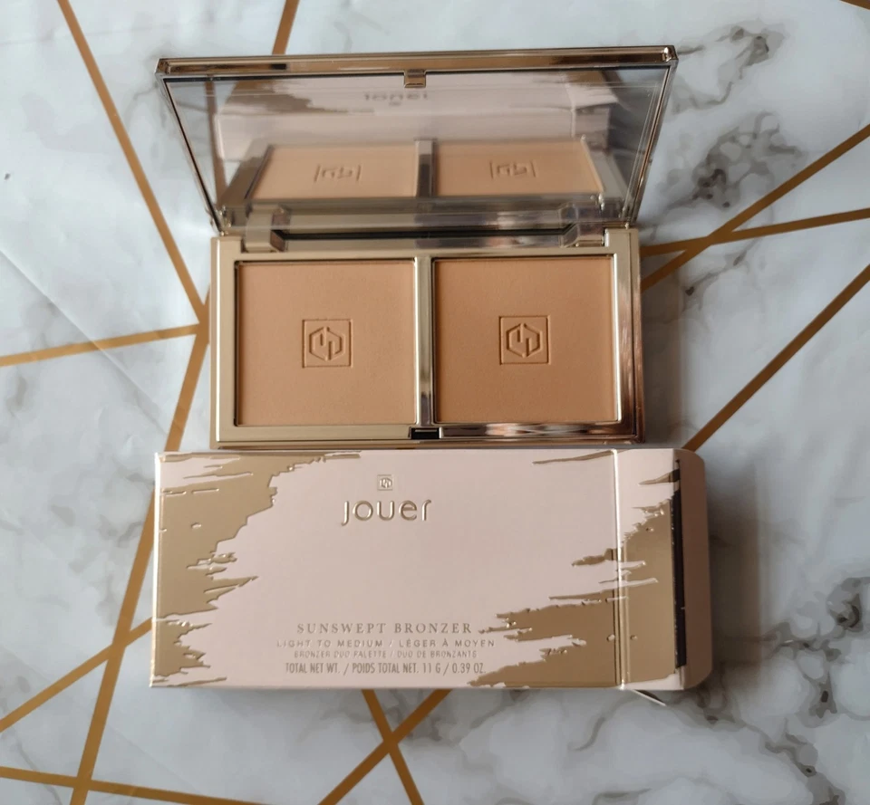 Nuevo en caja Jouer Sunswept Bronceador Dúo - Ligero a Mediano Foto 1 de 4