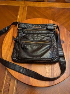 Montana West Crossbody Bag for Women Multi Pocket Shoulder Bag Washed Leather - Picture 1 of 12