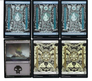 MTG 160 Fullart Basic Länder aus Sammlern Booster, Phyrexian Länders, Non-Foil - Bild 1 von 20