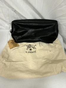 IL Bisonte Populonia Herren Etui in Vintage Leder Farbe Schwarz (UVP 240€) - Bild 1 von 6