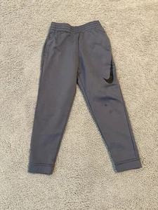 Boys Nike Dri-Fit Therma Athletic Pants Size Small Gray See Pictures - Picture 1 of 4