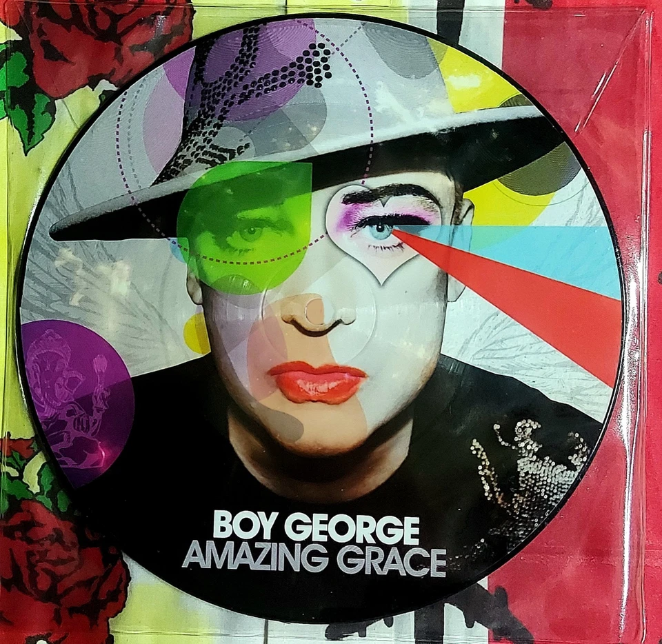BOY GEORGE Amazing Grace*RARE 2010 UK ONLY LIMITED7" PICTURE DISC  Foto 1 de 2
