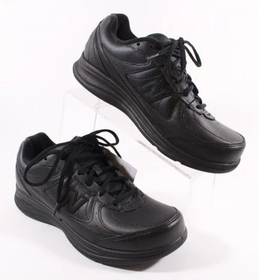 New Balance 女式 577 黑色黑色步行鞋运动鞋 9.5 D 宽邮政 — 第 1/4 张图片