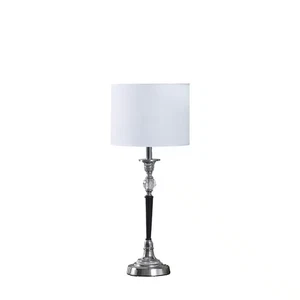 Charlie 22.75 In. Black Integrated LED Candlestick Interior Lighting for Living - Picture 1 of 5