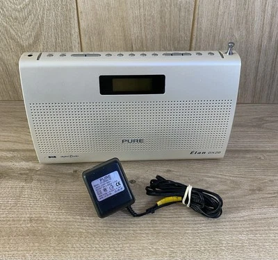 Pure Elan DX20 DAB/FM Digital Portable Radio with 9v Power Supply -Fully Working - Image 1 of 4
