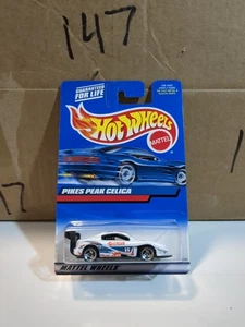 1999 Hot Wheels Pike Peak Celica #166 ** VINTAGE 2000 ** 3SP WHEELS ** - Picture 1 of 6