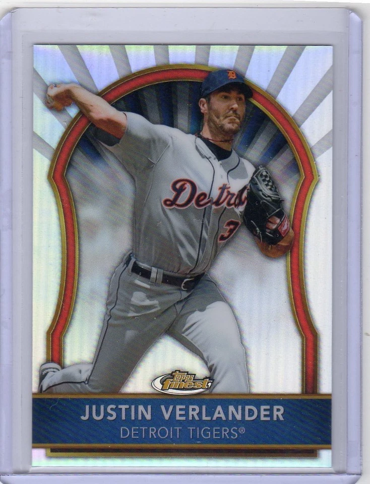 2011 TOPPS FINEST JUSTIN VERLANDER #22 70/549 - Image 1 of 1